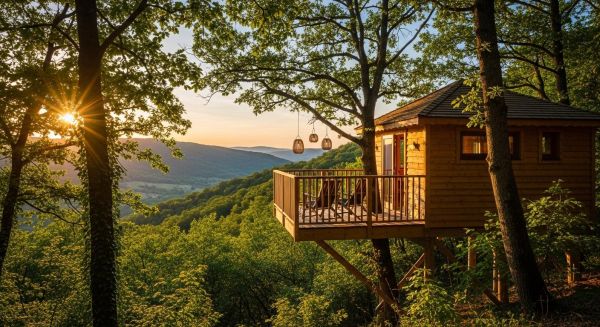 Les cabanes et hébergements insolites en Ardèche : une escapade romantique au cœur de la nature
