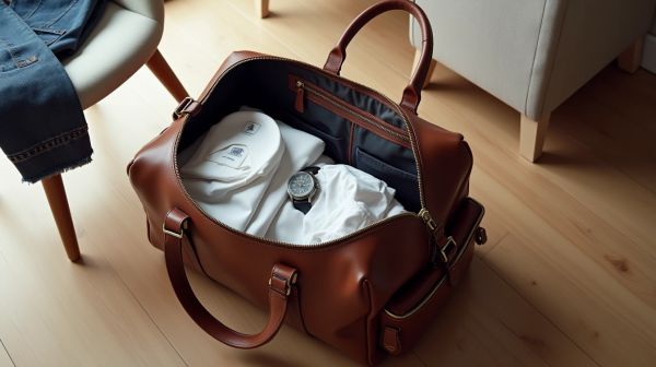 Un sac de voyage homme pas seulement pratique : une déclaration de style